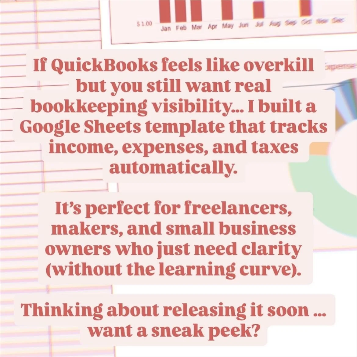 All automated. No formulas, no stress.