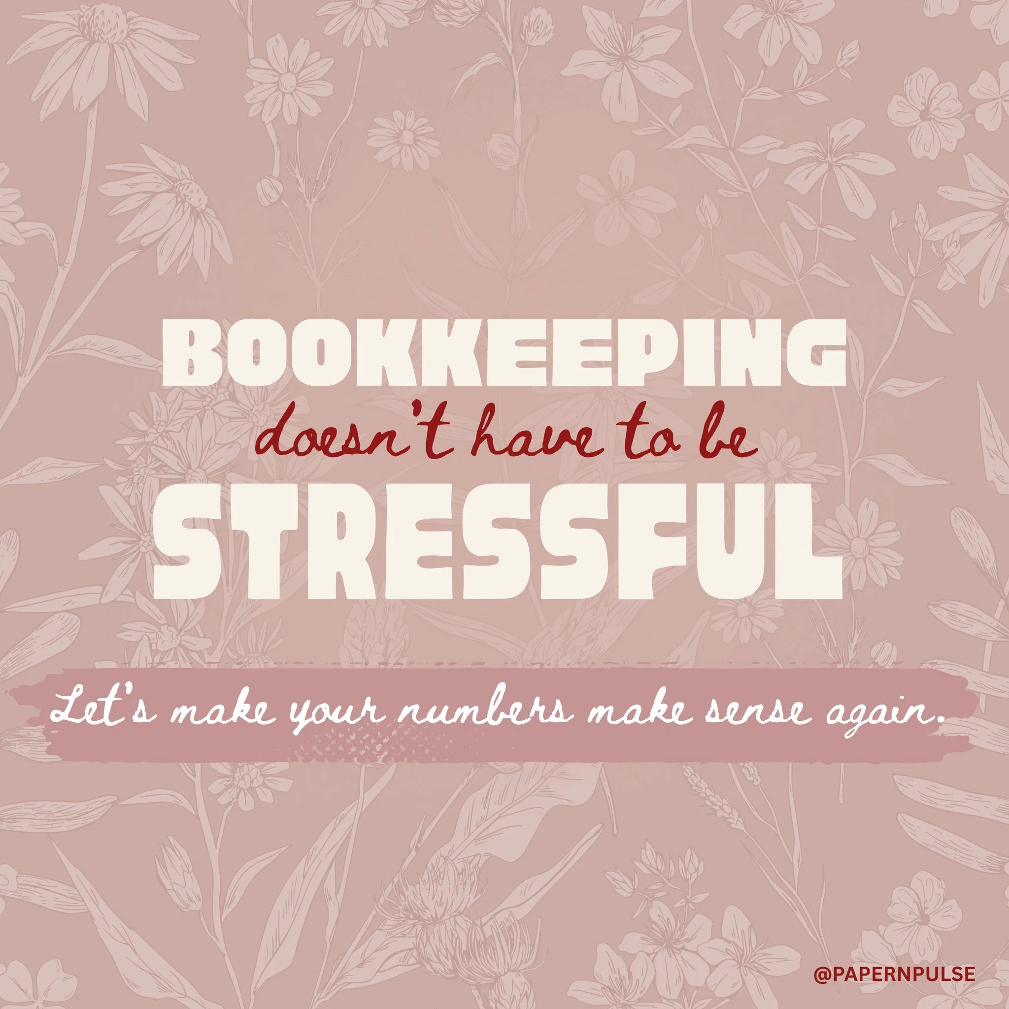 If the thought of &ldquo;bookkeeping&rdquo; makes your shoulders tense up, you&rsquo;re not alone.
It&rsquo;s not about spreadsheets or perfection... it&rsquo;s about understanding what your business is trying to tell you.

Let&rsquo;s make your numb