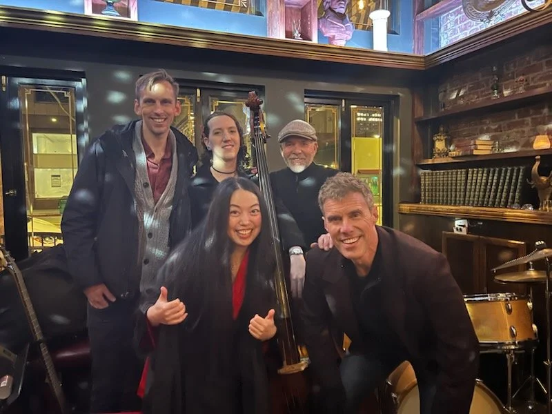 With Jeannie Liu's quintet as the house band for the Five Points jazz jam in San Jose