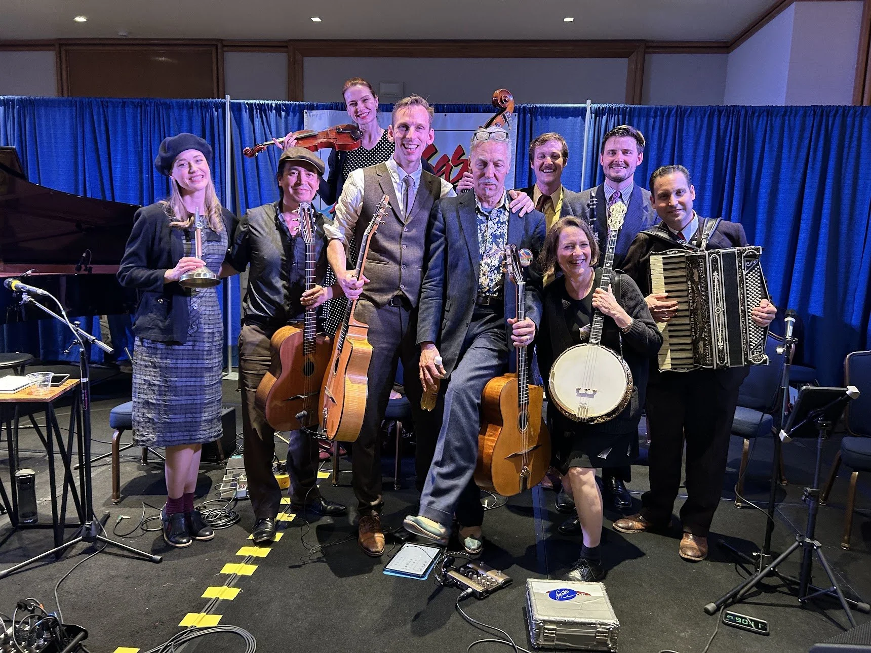 Hot Club of SF with San Lyon at the Jazz Bash by the Bay in Monterey