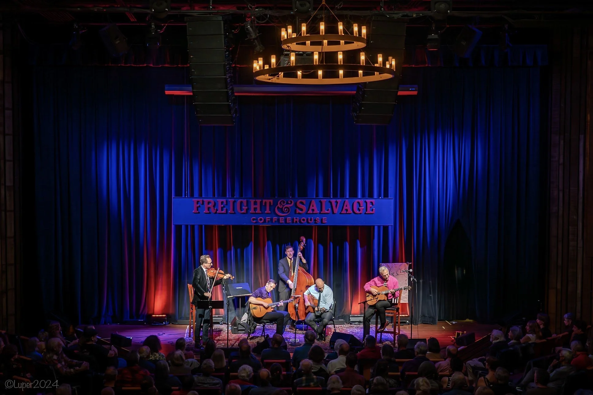 Hot Club of SF performing at Freight and Salvage in Berkeley