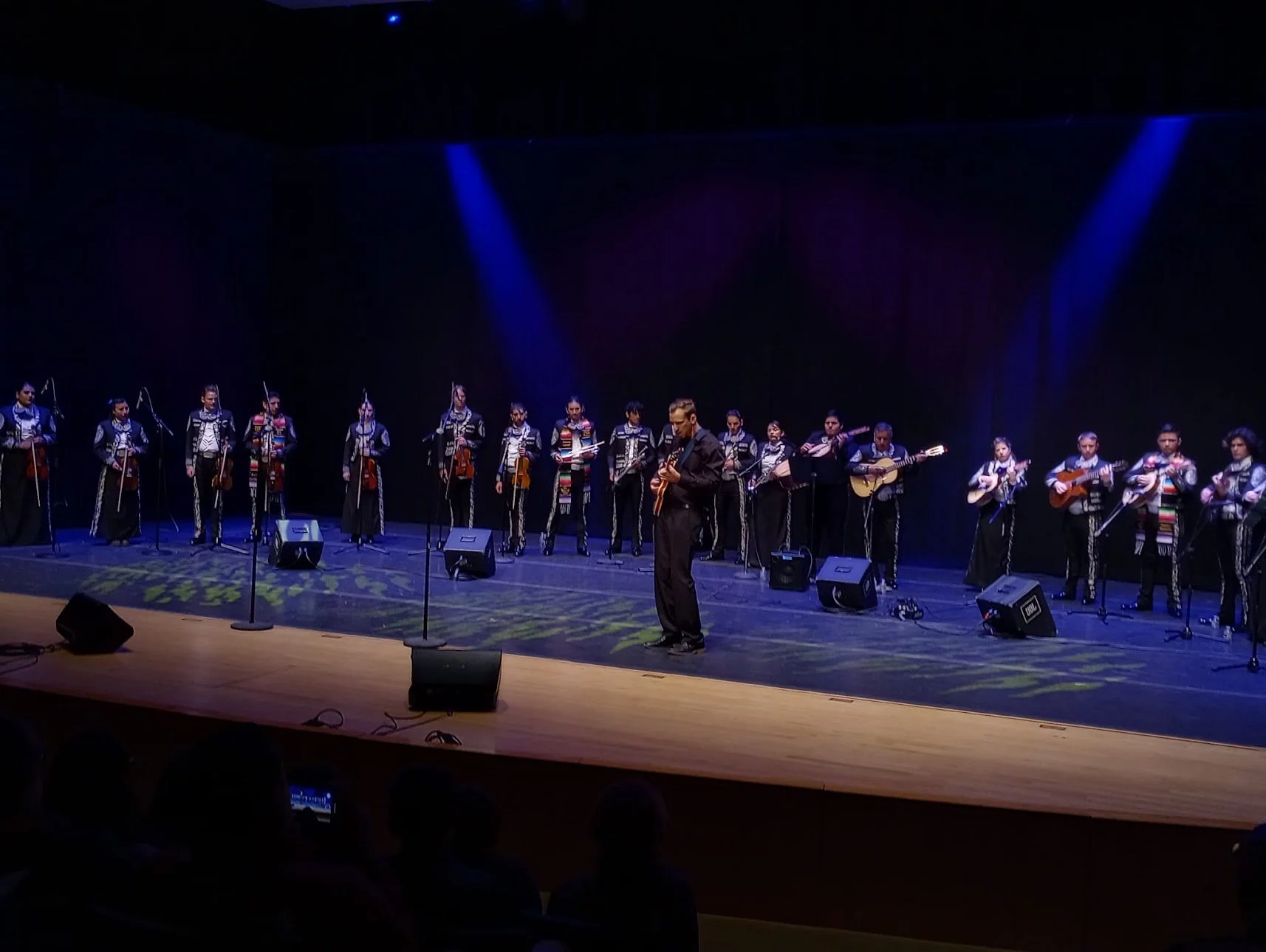 Performing as a featured artist with the UCSC Mariachi Ensemble
