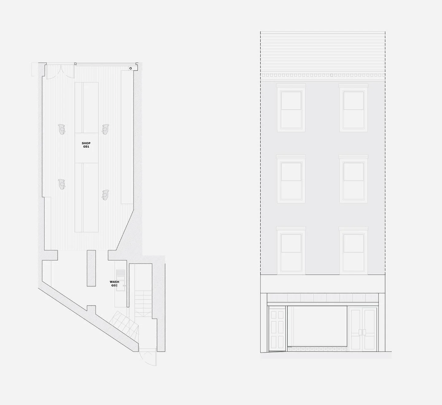 Approval granted:

Full planning required for the change of use for an artisan butchers located in Hastings town centre as well as one of the many Conservation Areas in the town. 

Studio on Sea were appointed to prepare the necessary drawing package