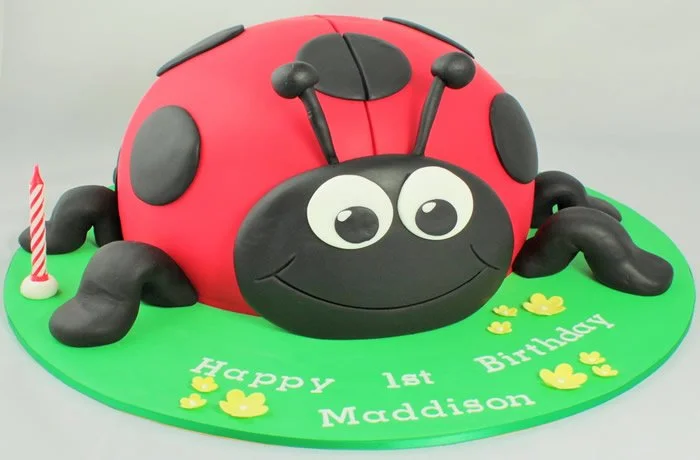 3D Lady Bug - Fun, happy little Bug. Just adorable for that little persons special day!