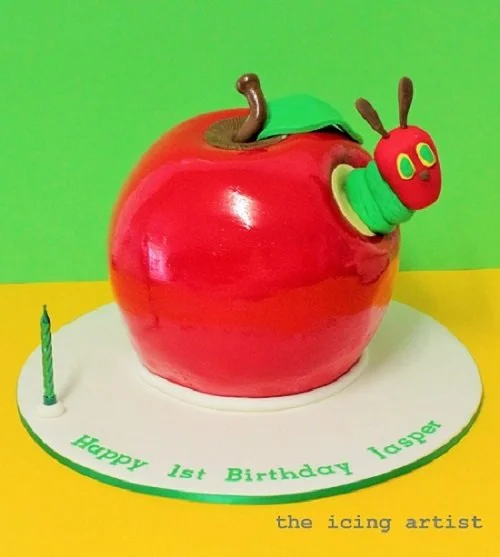 The Hungry Caterpillar - This little guy has certainly made a comeback... a fantastic theme for your childs birthday party!