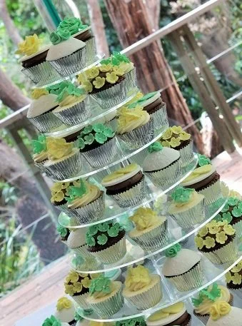 Springtime Wedding - A lovely combination of Roses, Blossoms, Rolled Roses and hearts...Perfect for your special day!