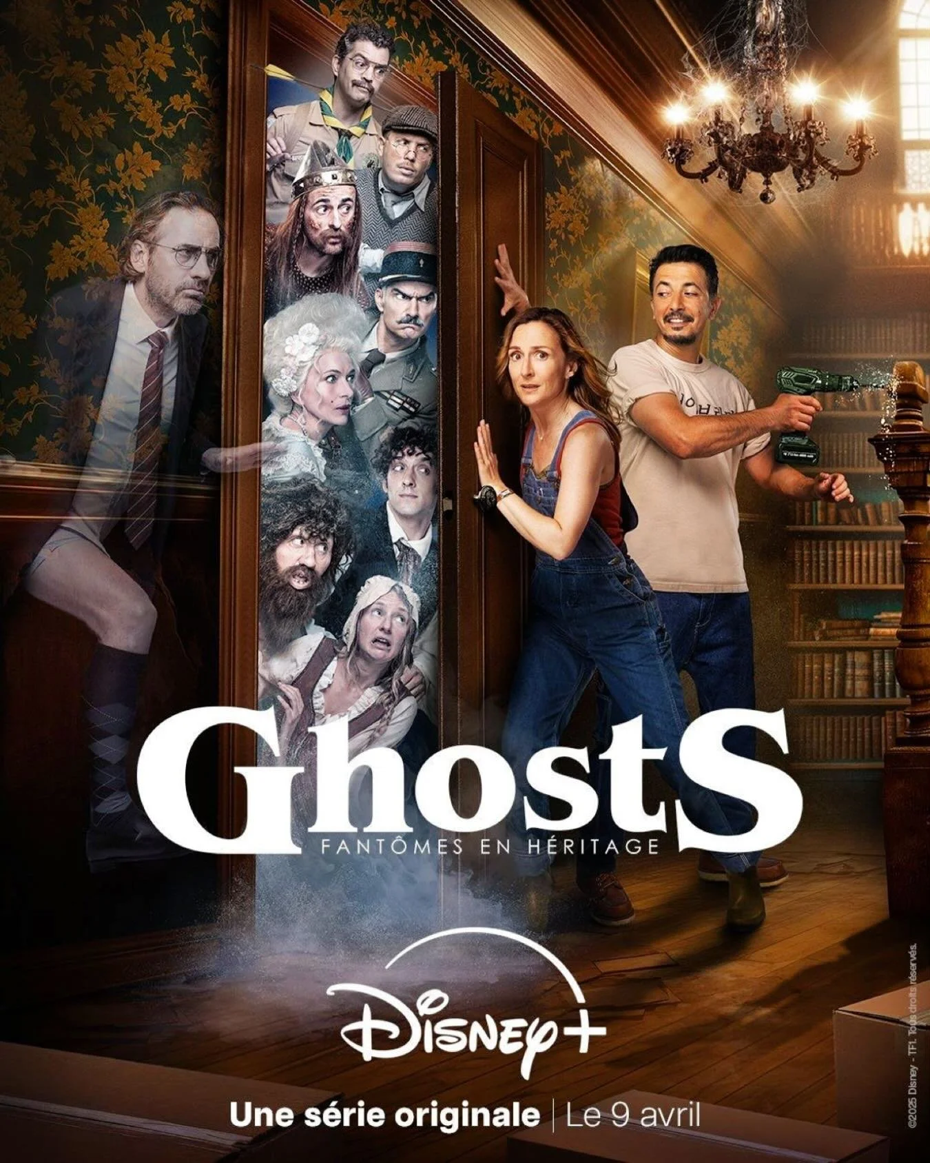 Pour bien commencer le week-end, rendez-vous sur Disney + pour regarder la s&eacute;rie &laquo;&nbsp;Ghosts&nbsp;&raquo; avec un casting incroyable ! On a h&acirc;te de d&eacute;couvrir les costumes d&rsquo; @amandinecros qui signe encore une fois un