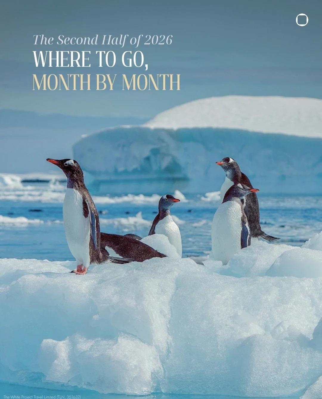 Half the art of travel is timing. The same place can be transformed, or undone, by the month you choose, and the back half of 2026 offers a near-perfect run of destinations, each hitting its stride in turn.

From the 24 hour daylight of the Arctic su