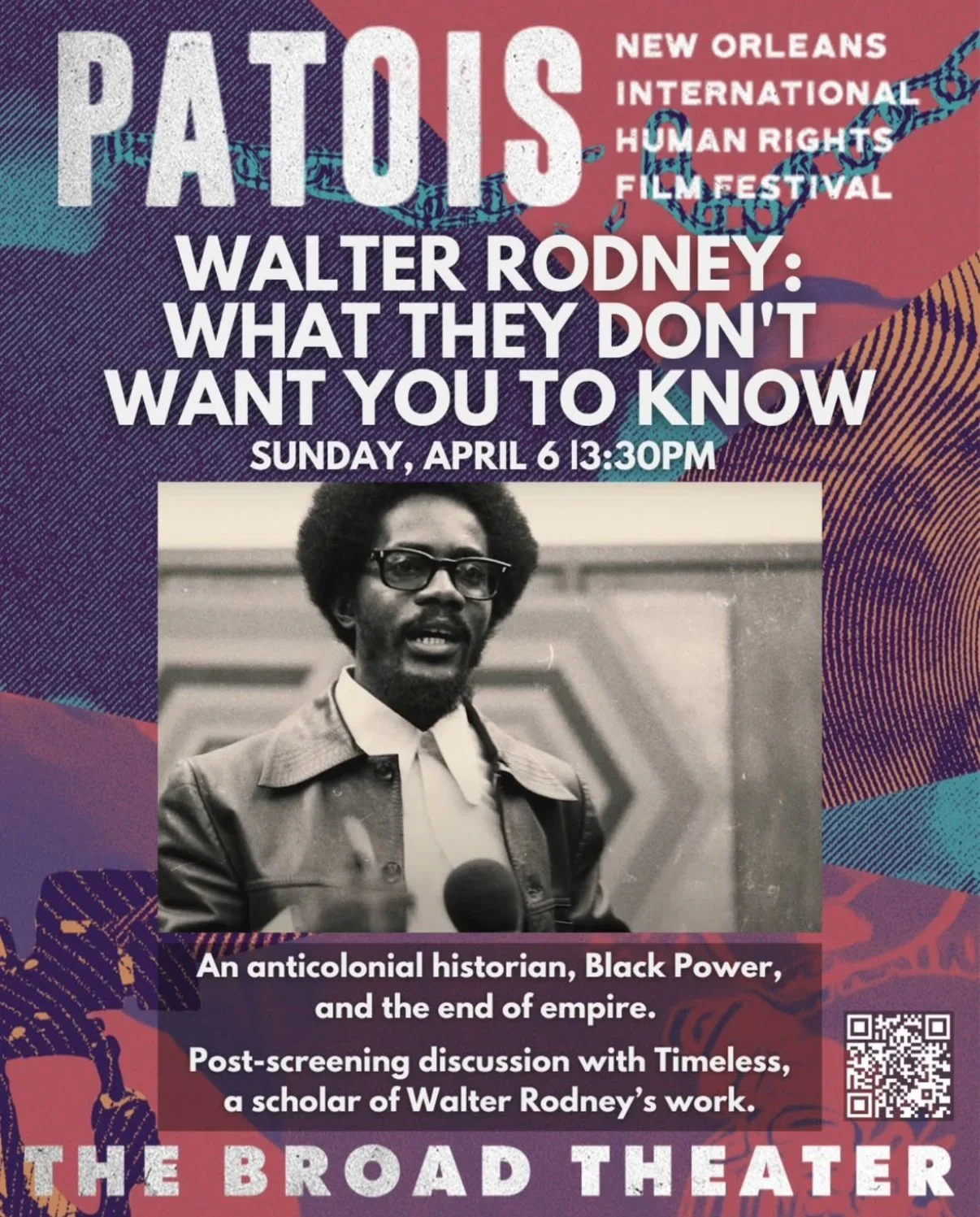 Reckoning with Empire: An Evening of Walter Rodney at the Patois Film Festival