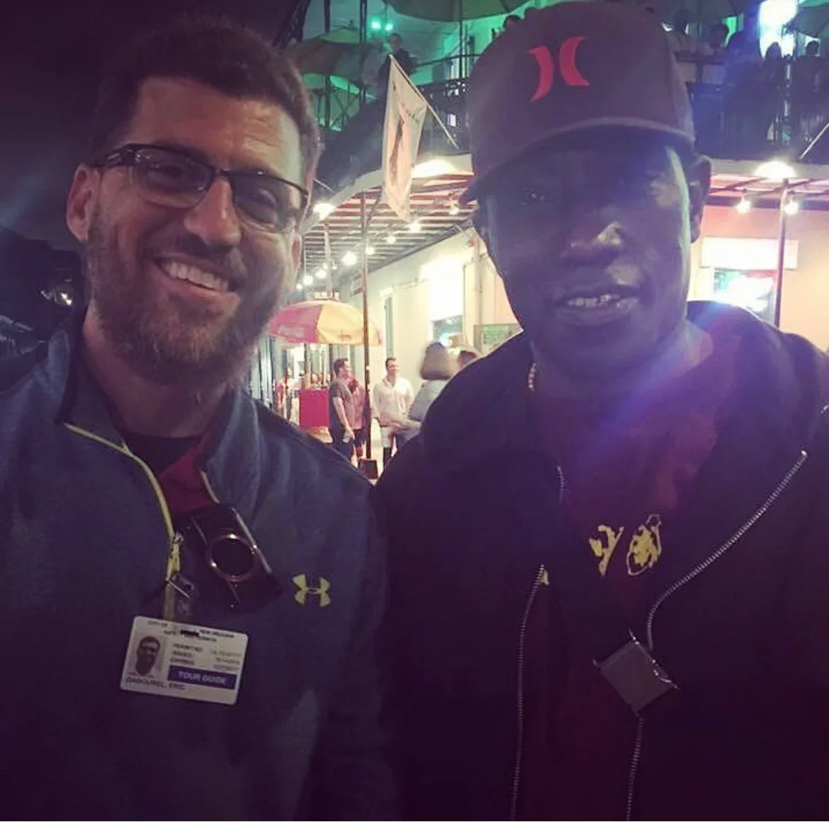 Eric Gabourel and Wesley Snipes