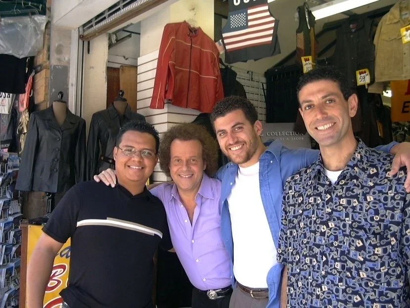 Eric Gabourel and Richard Simmons