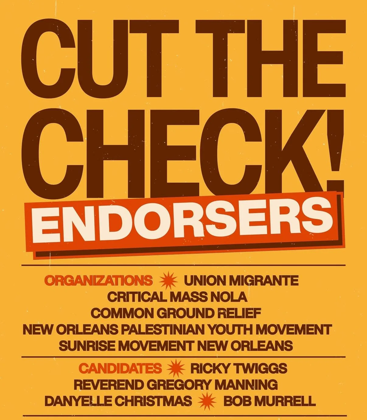 Cut The Check! Louisiana PSL