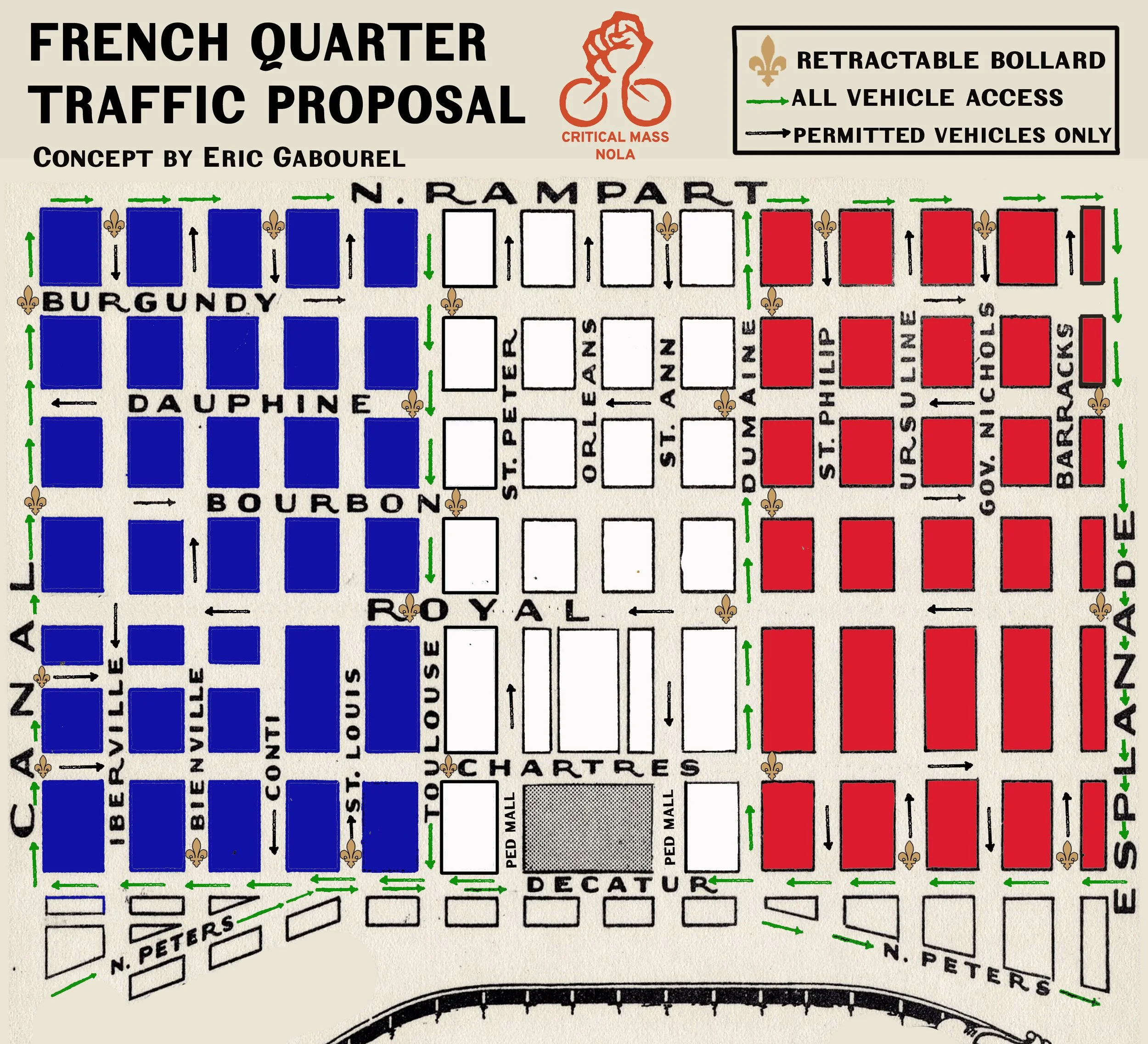 French Quarter Traffic Proposal