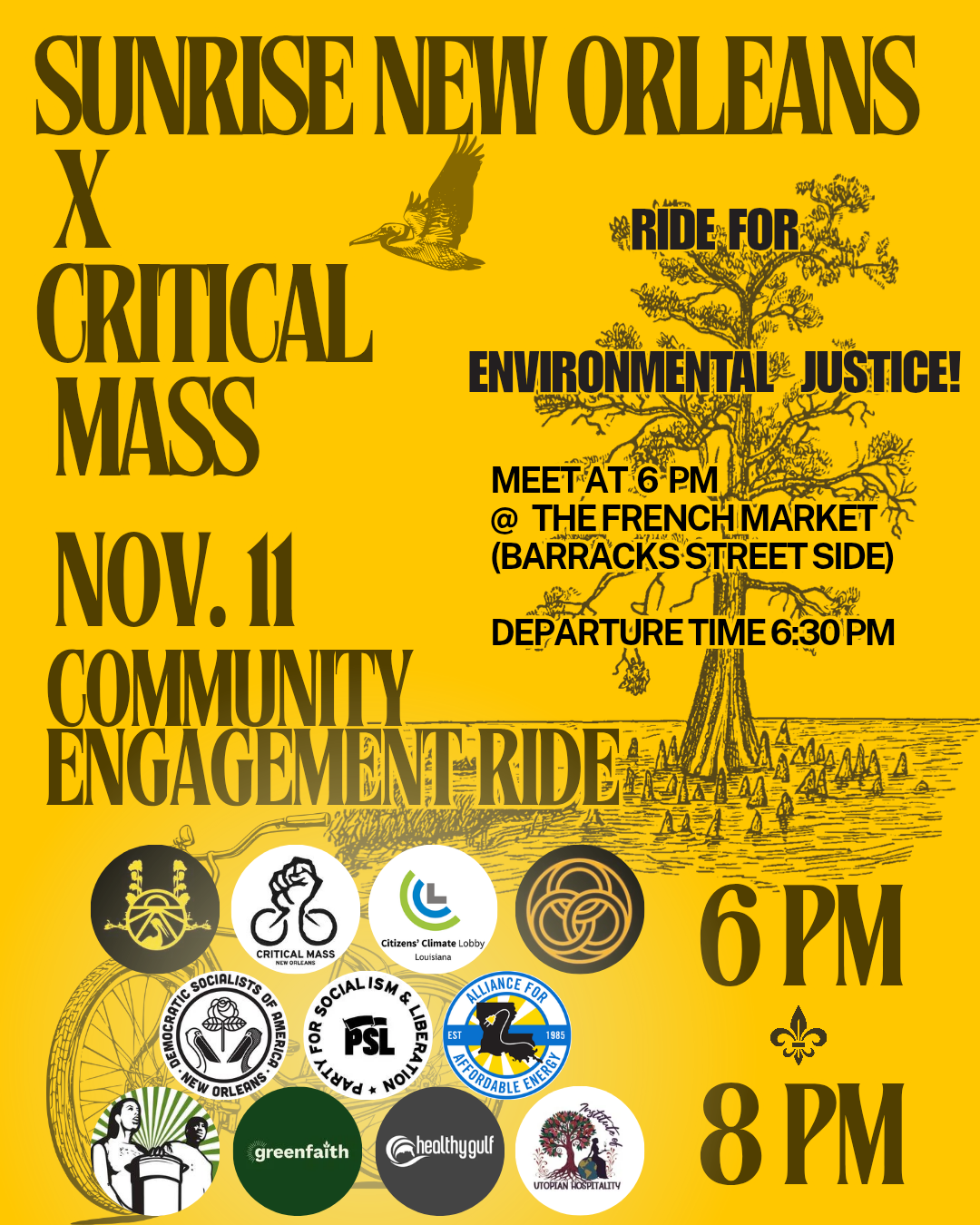 Critical Mass Nola and the Sunrise Movement