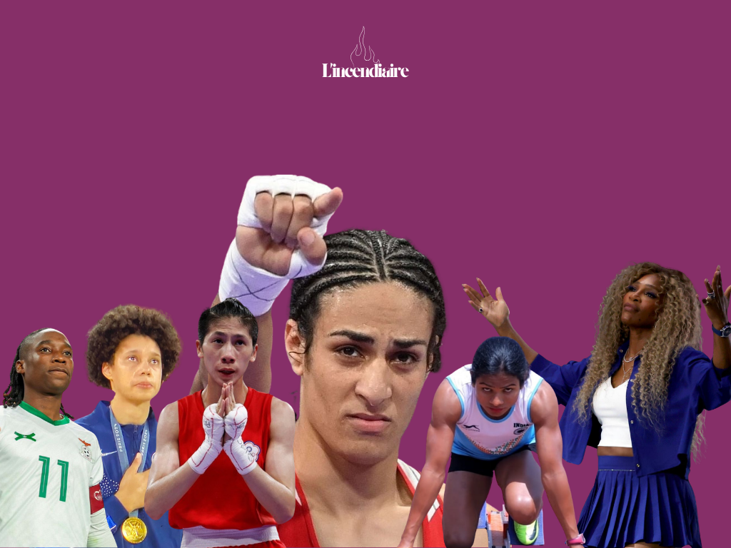 Imane Khelif, Barbra Banda, Brittney Griner, Lin Yu Ting, Dutee Chand, Serena Williams