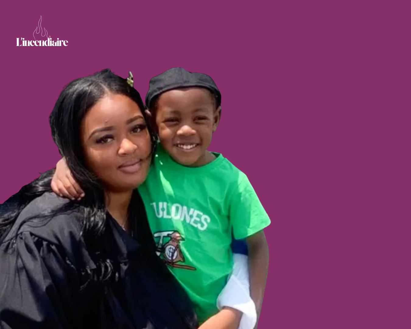 Adriana Smith et son premier fils, photo du GoFundMe créée par la famille de la défunte