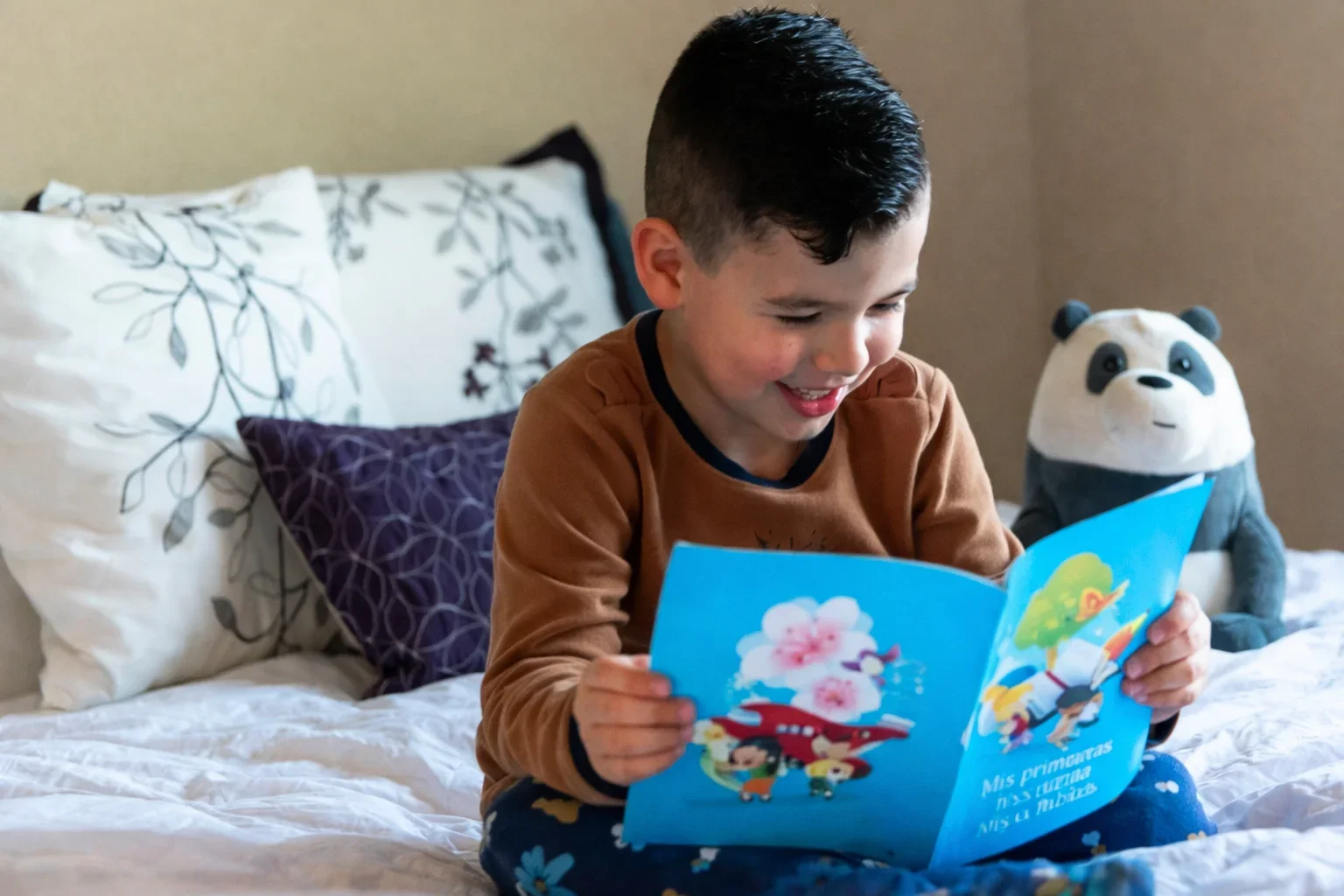 boy reading after speech therapy reading tutor for dyslexia near Cherry Hill NJ