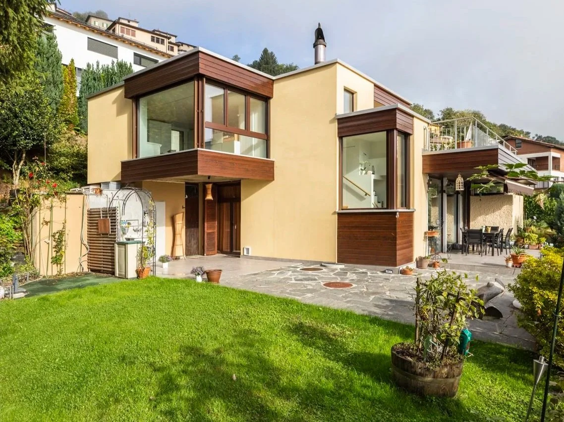 Erweiterung eines Einfamilienhauses in Cademario