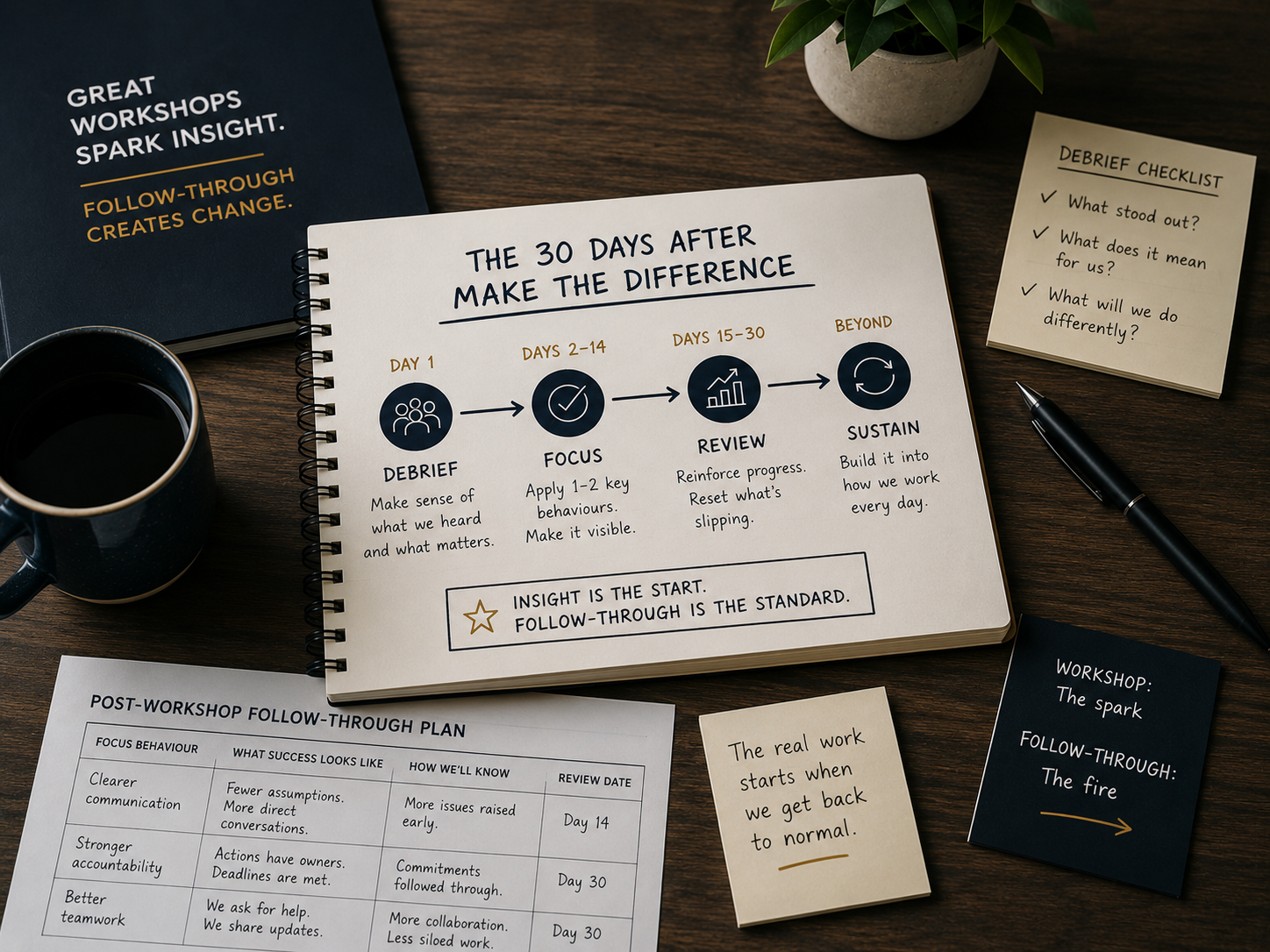 The 30 Days After a Leadership Workshop Matter More Than the Workshop