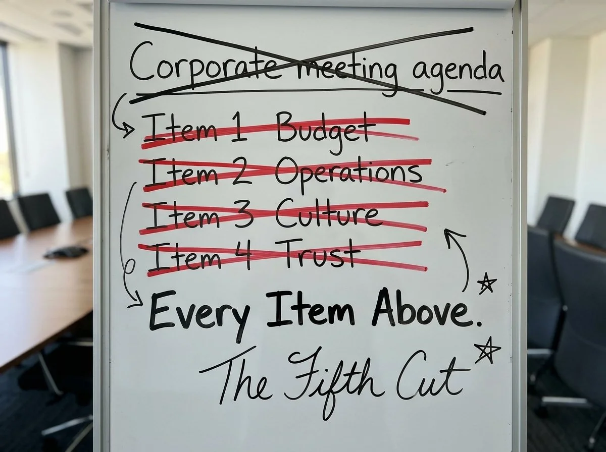 The Agenda Delusion: Why Leadership Can’t Be Compartmentalised
