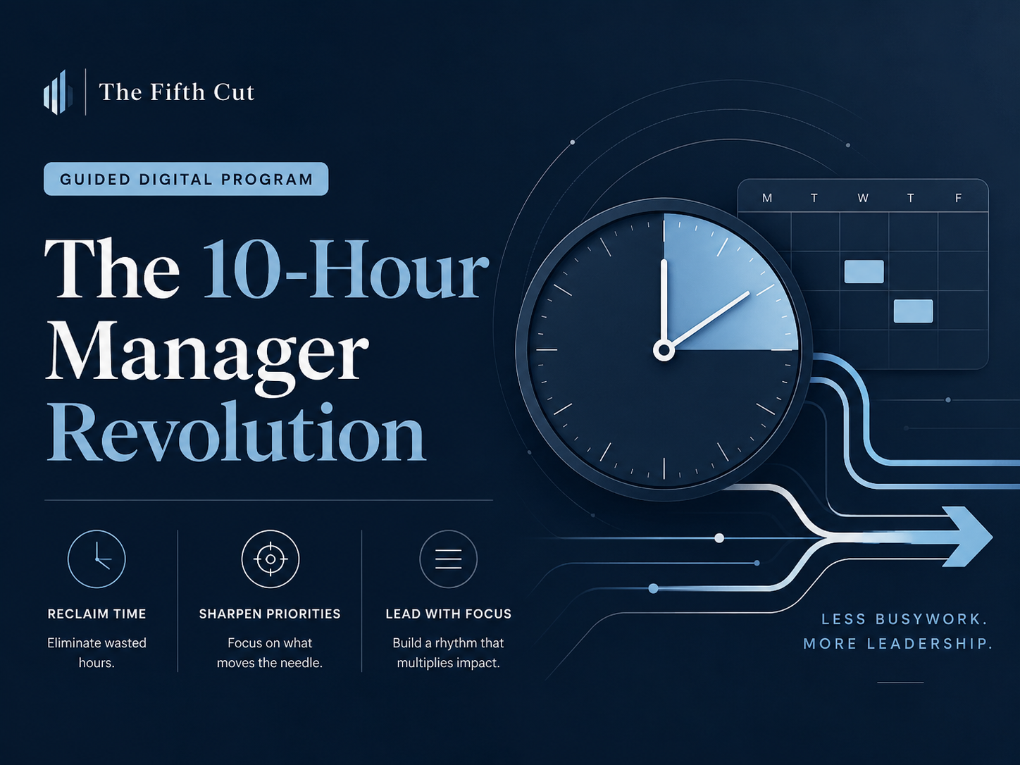 The 10-Hour Manager Revolution: Master the Art of Strategic Delegation (Digital Course)