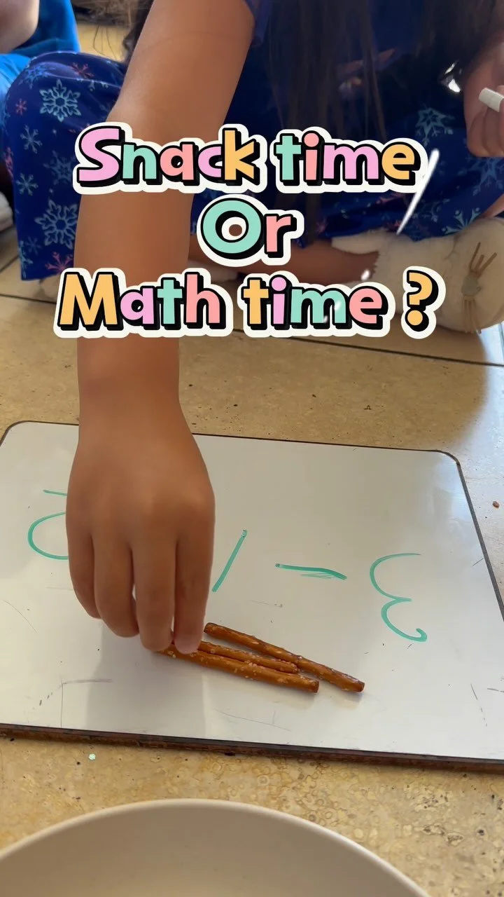 Snack + math = mom win π
Gave the twins pretzel sticks and snuck in some subtraction practice! I know it’s summer but learning never stops in this household.
Let me know if you’ll start playing with your food, too! π
#HomeschoolSnackH