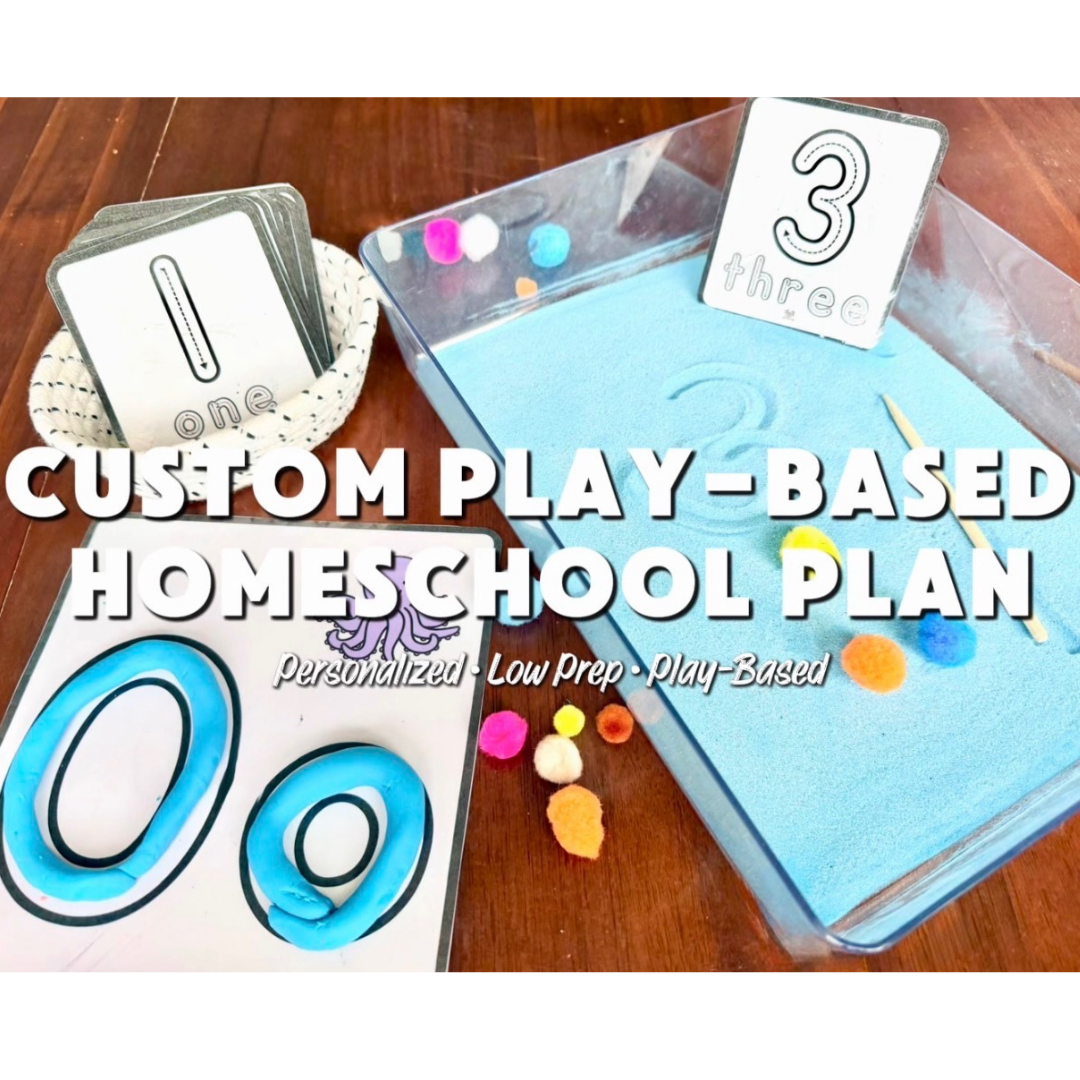 Custom 2-Week Play-Based Homeschool Plan (Ages 3–6)