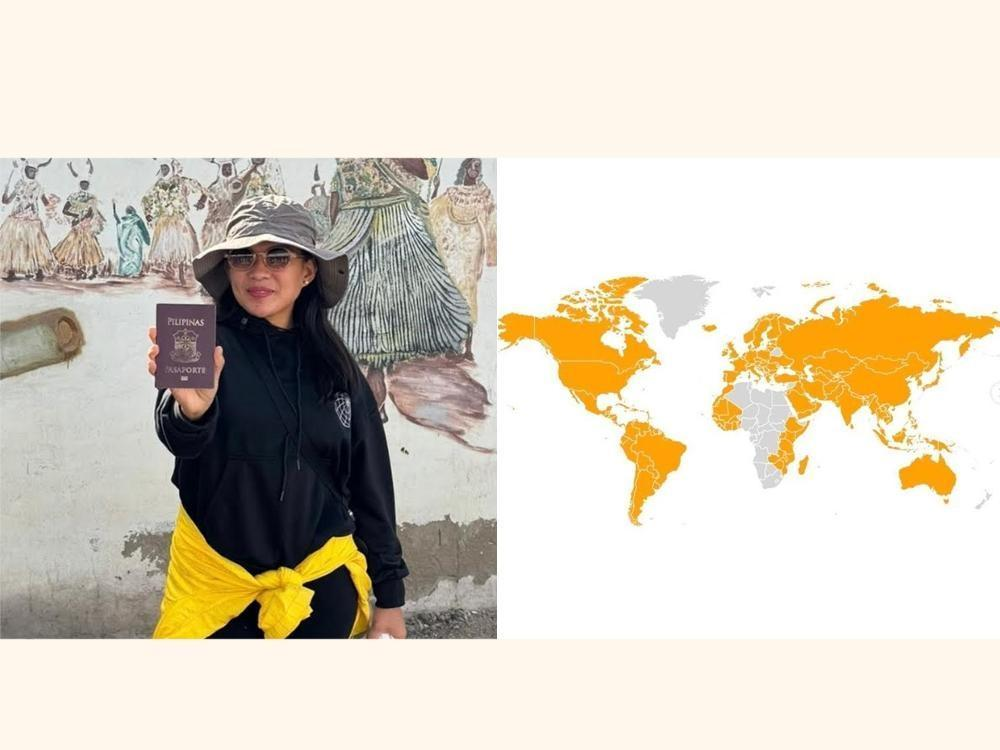 Filipina vlogger Kach Medina Umandap makes record-breaking travel journey across 195 countries | GMA Lifestyle