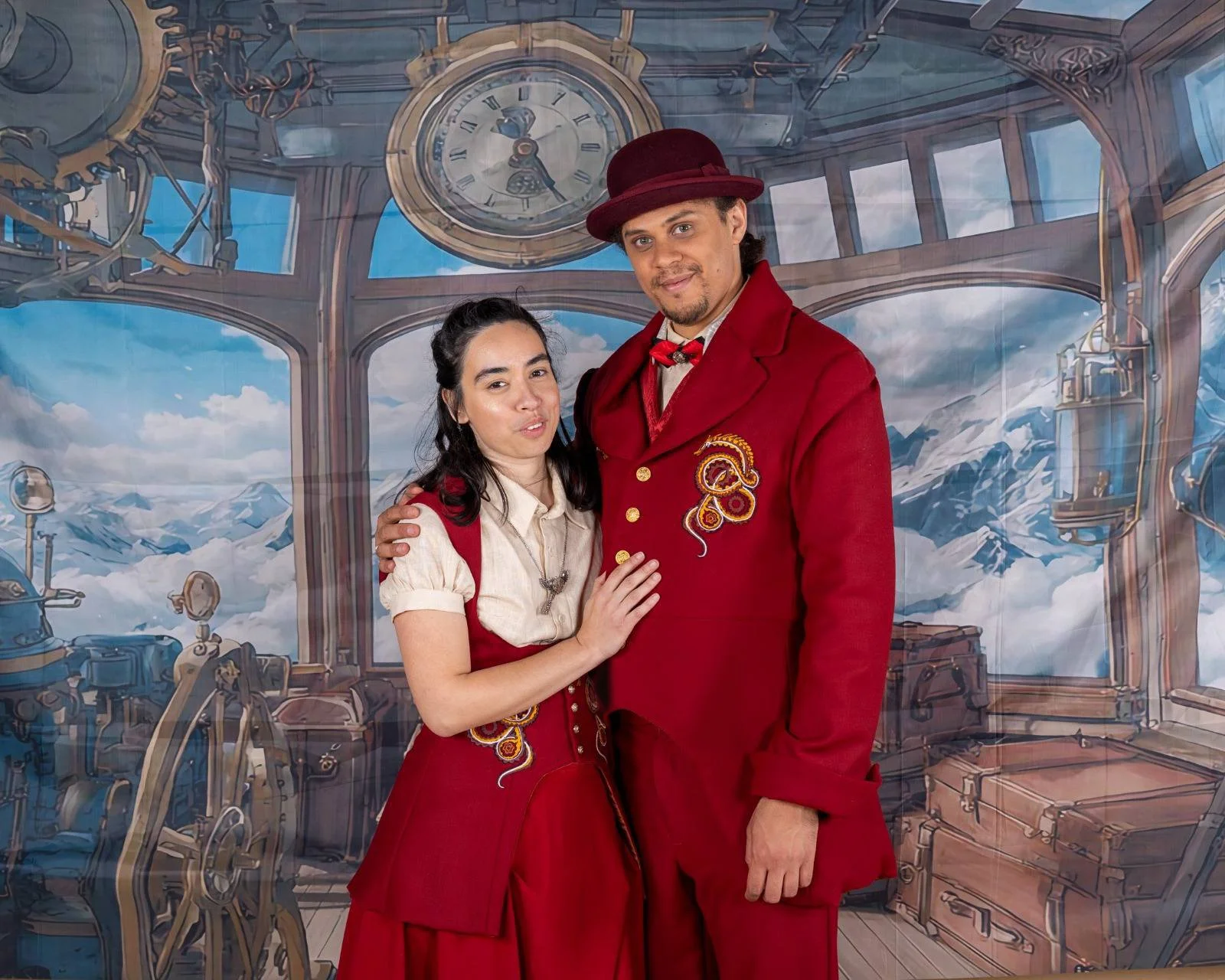 Mariage steampuck de Viviaen et David Octobre 2025