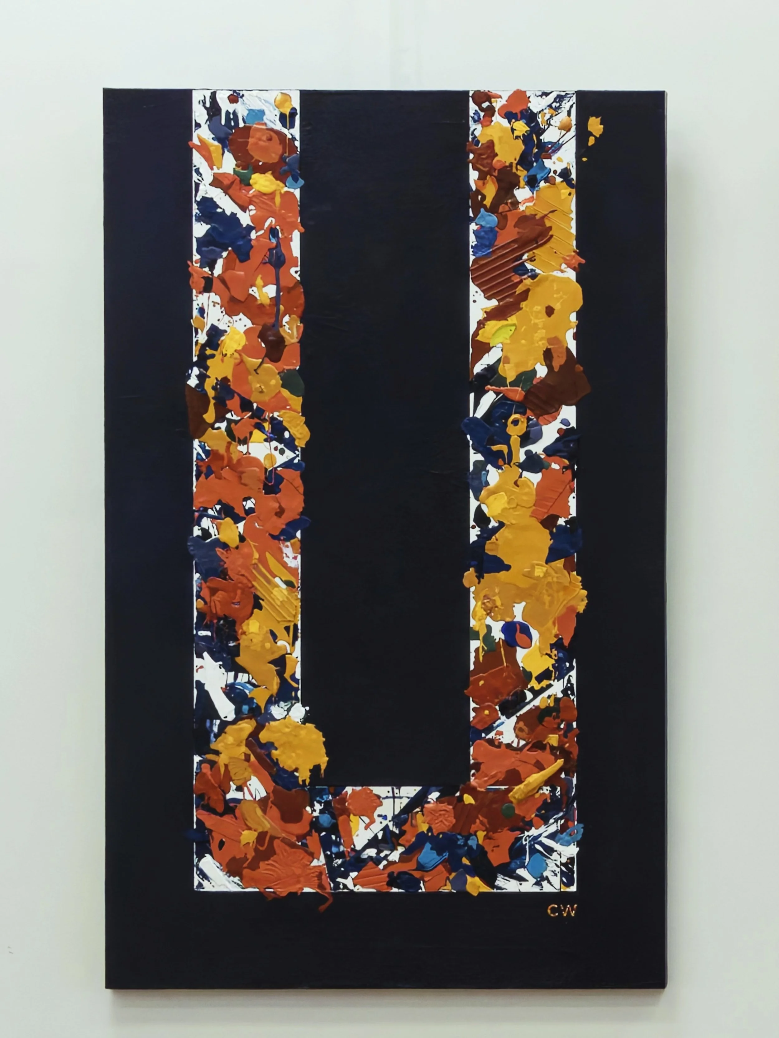 Physical Touch in Blue.
I enjoyed using these brighter colours and textures as it made it a lot easier for me as being colour blind for an artist is a real drawback!
Thanks @dwindleriver for photography #christopherwillmottart #nzart #dunedinnz