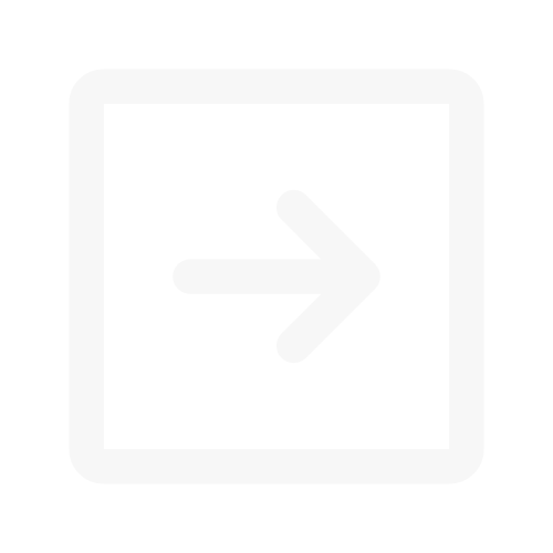 White right arrow inside a square on a black background.