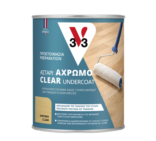 CLEAR UNDERCOAT (PARQUET FLOOR PRIMER) 3V3