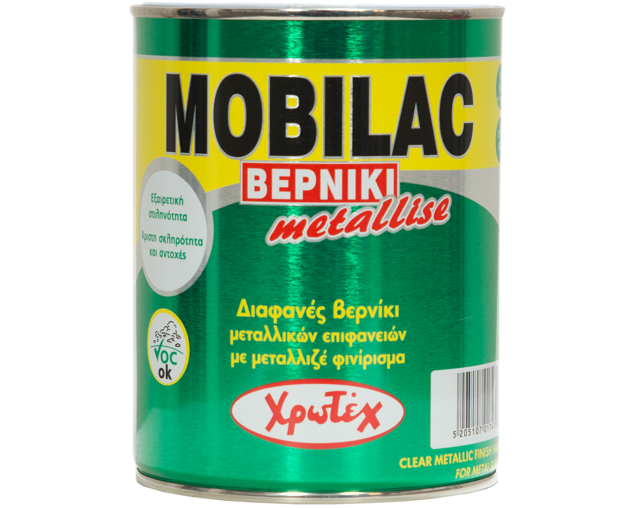 MOBILAC ΒΕΡΝΙΚΙ METALLISE ΧΡΩΤΕΧ