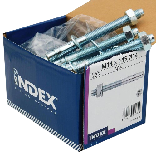 ΒΙΣΜΑΤΑ INDEX ΧΤΥΠΗΤΑ 8Χ115 + ΠΑΞΙΜΑΔΙ