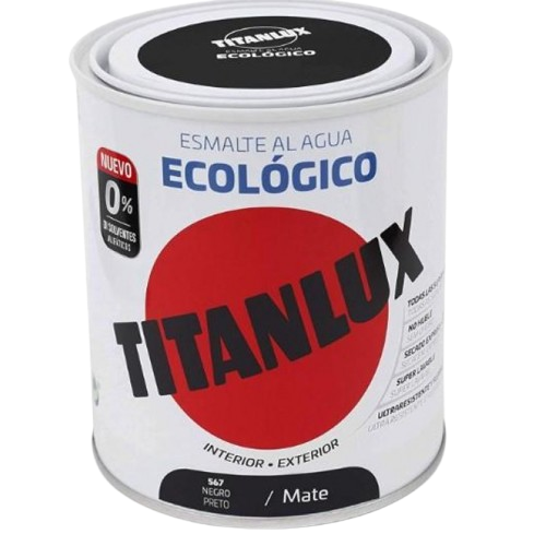 TITANLUX NEGRO MATE ECOLOGICO