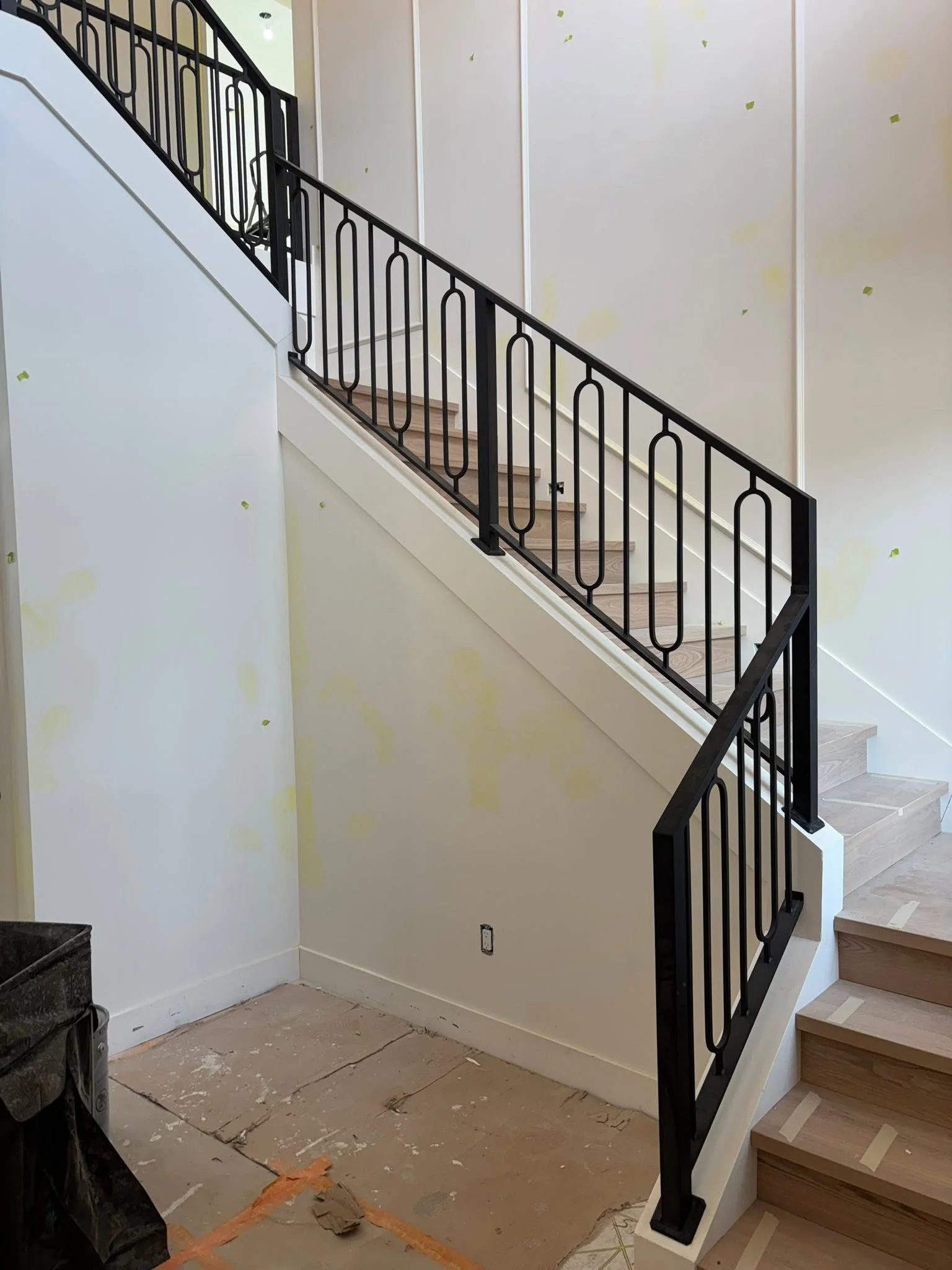 home renovation stair and railing upgrade