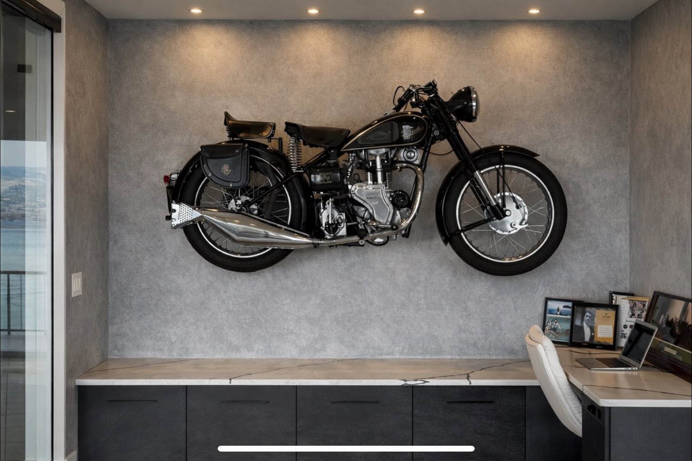wall mounted motorcycle mount