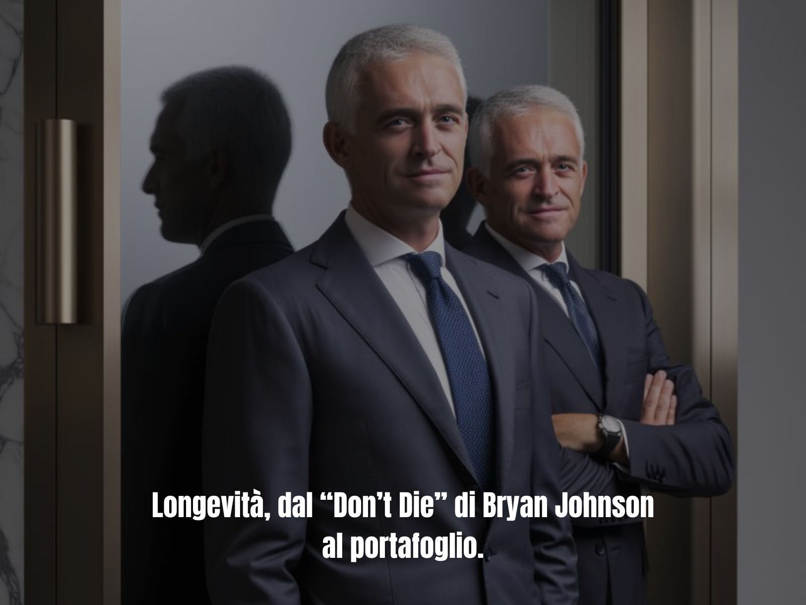 Longevità, dal “Don’t Die” di Bryan Johnson al portafoglio.