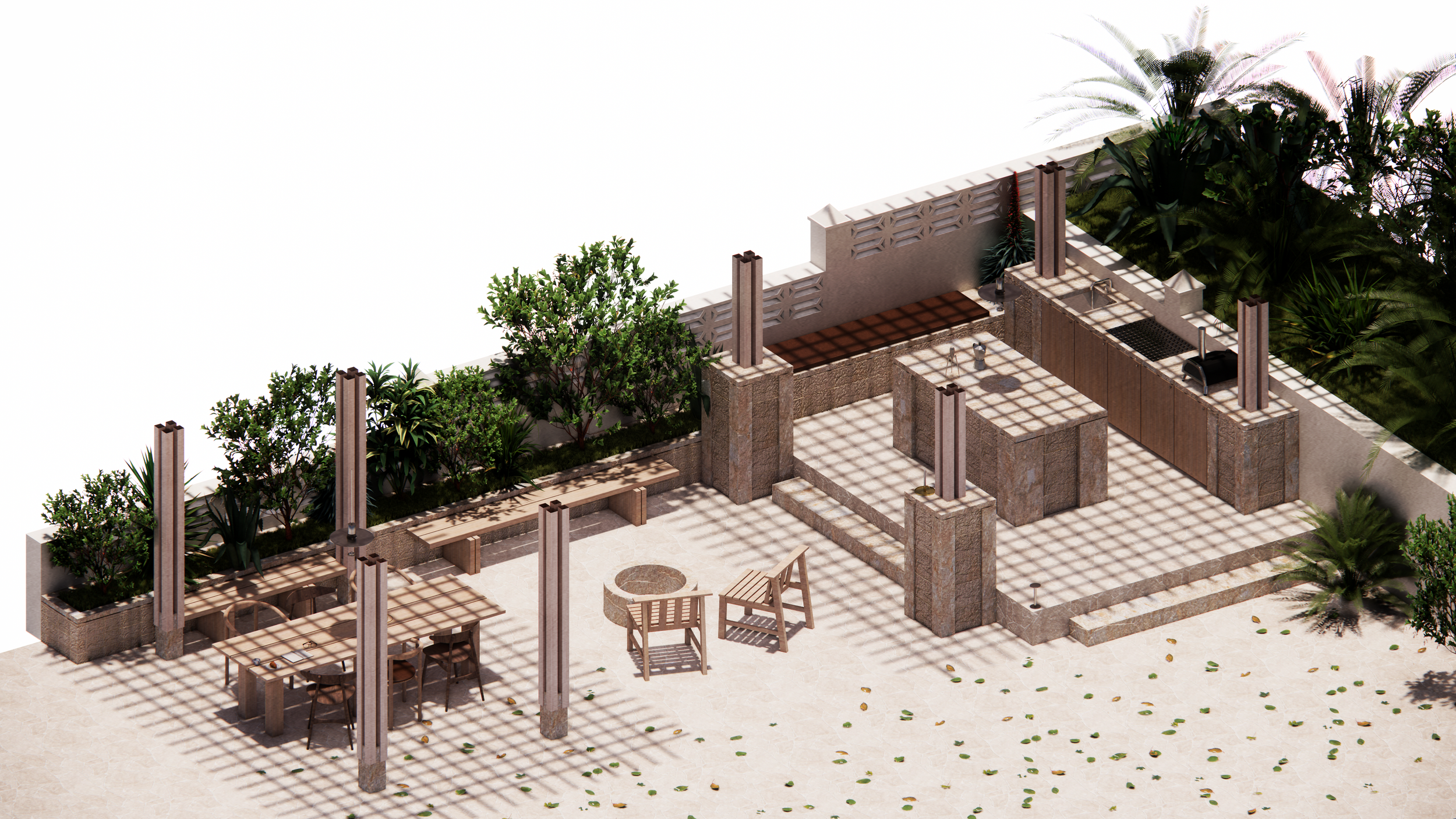 Southern Spain Pergola