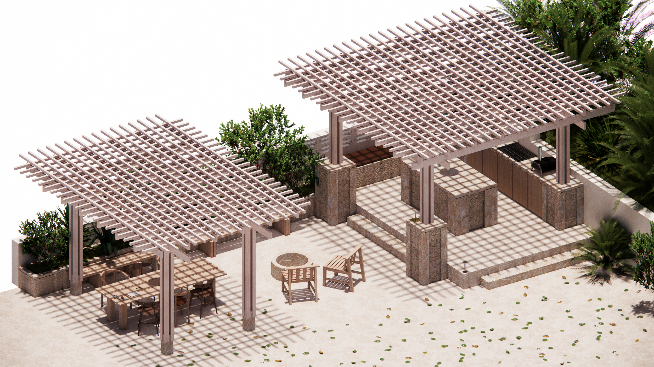 Southern Spain Pergola