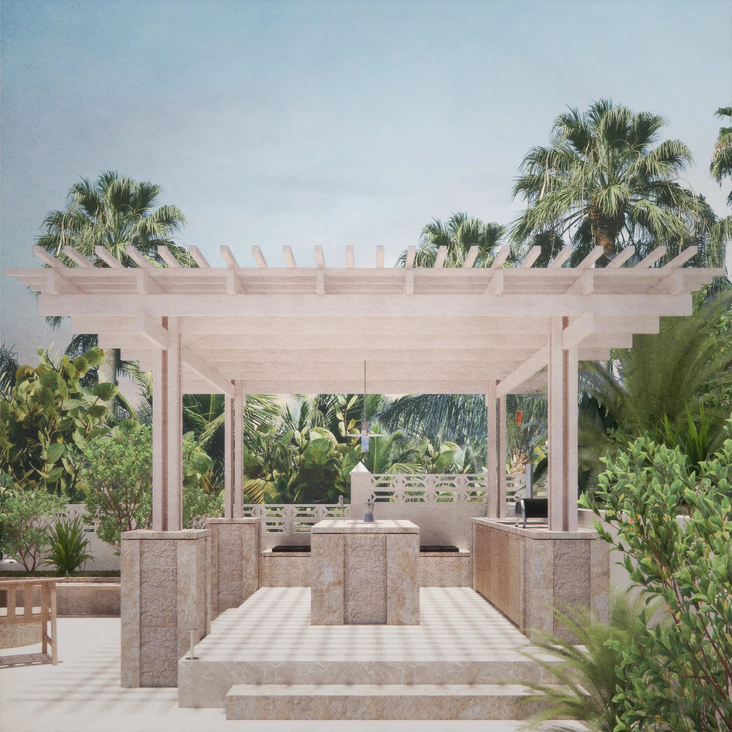 Southern Spain Pergola