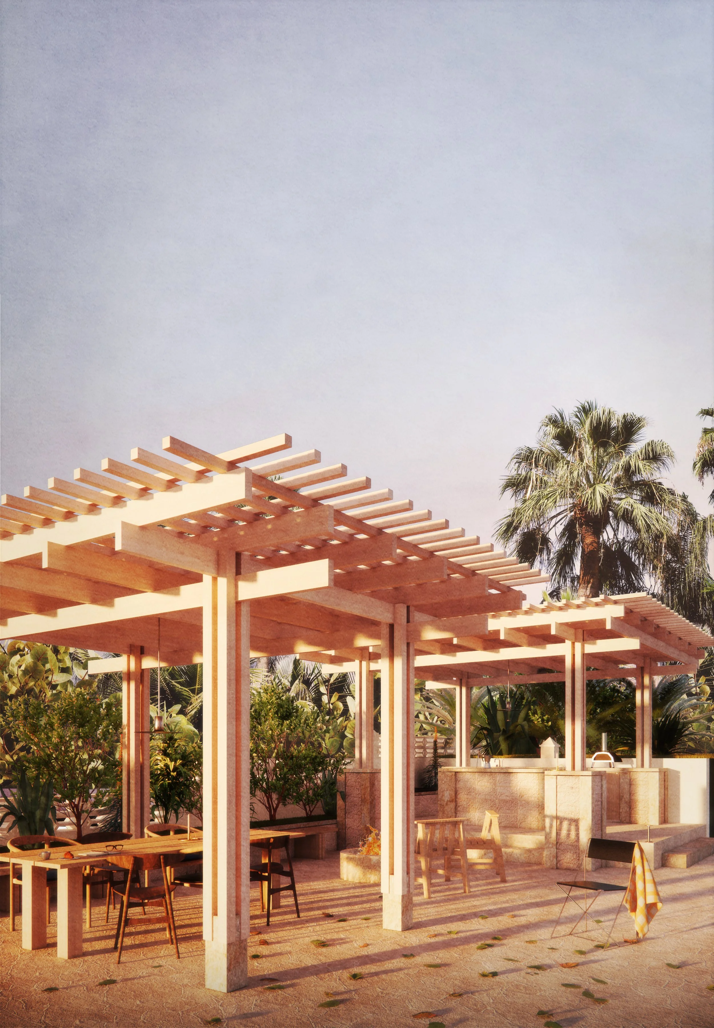 Southern Spain Pergola