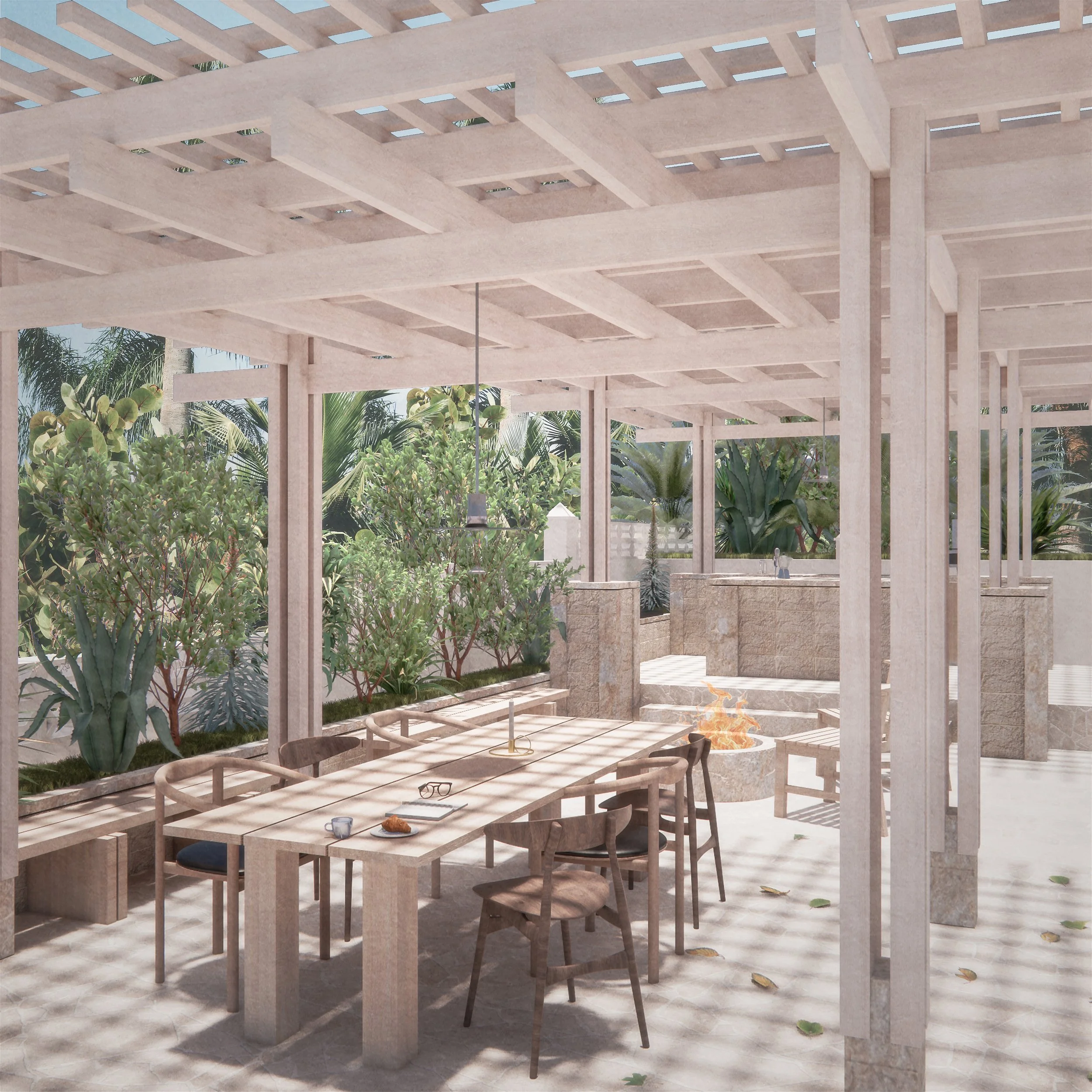 Southern Spain Pergola