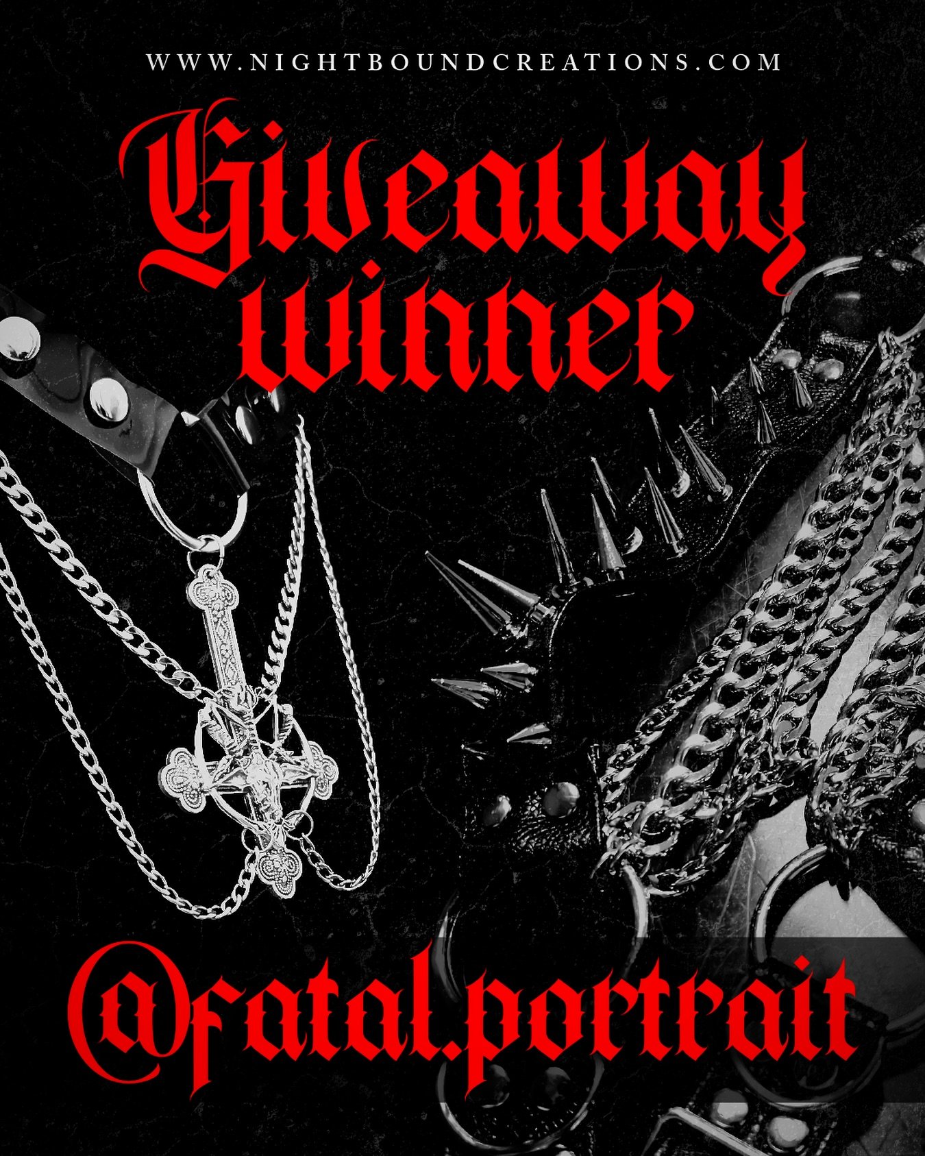 A huge THANK YOU to everyone who entered this giveaway! I&rsquo;m so grateful for your support and love. 🖤

✨ Congratulations to our winner: @fatal.portrait 
They&rsquo;ll be taking home their favorite piece from the Just Unearthed collection!

Didn