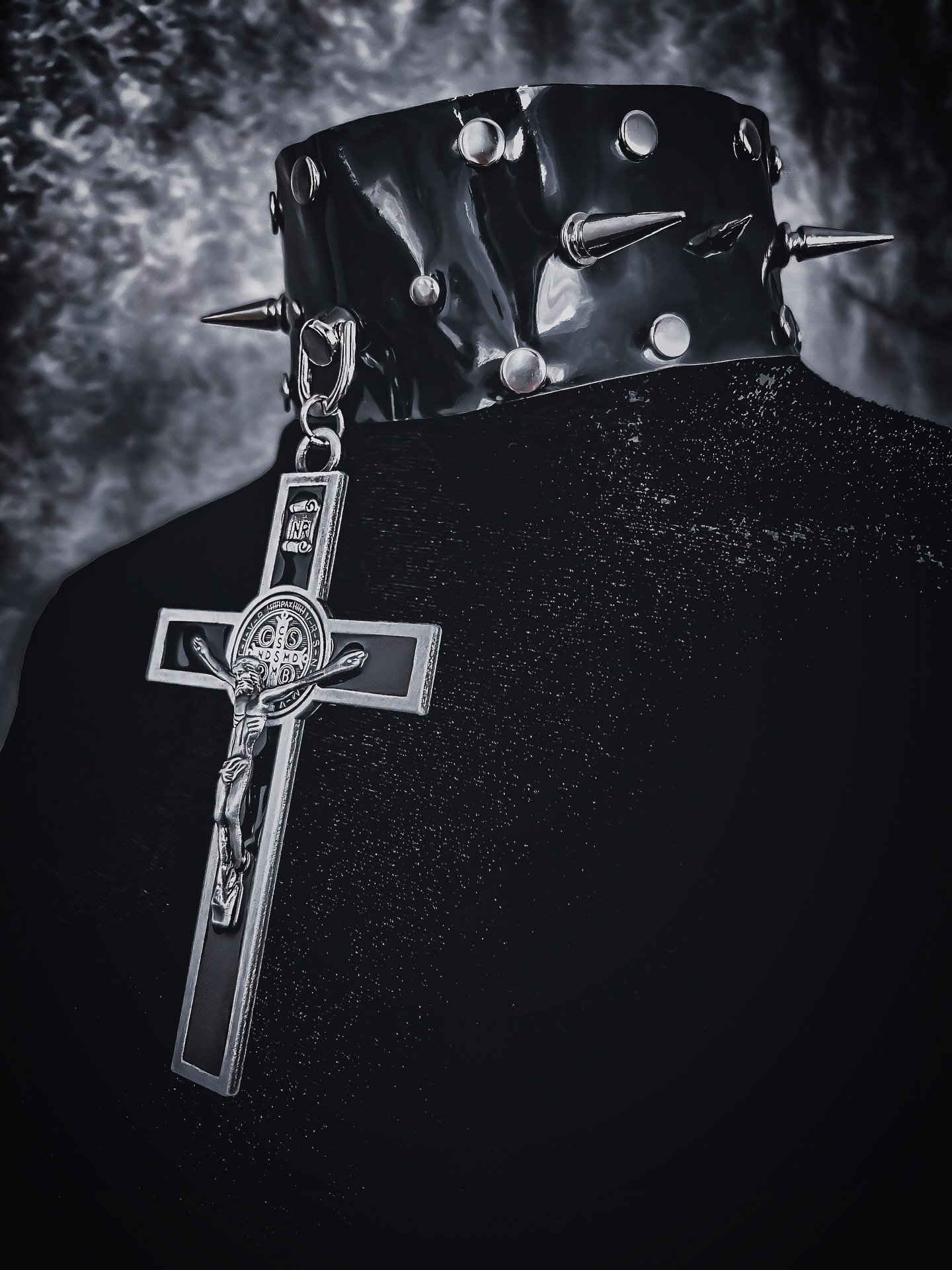 The new collection is almost here, as soon as the new webshop is live. While new creations are on their way, the icons remain. The Jesus Christ Looks Like Me chokers &mdash; in standard and jumbo sizes &mdash; are here to stay. 

Will you kneel to th