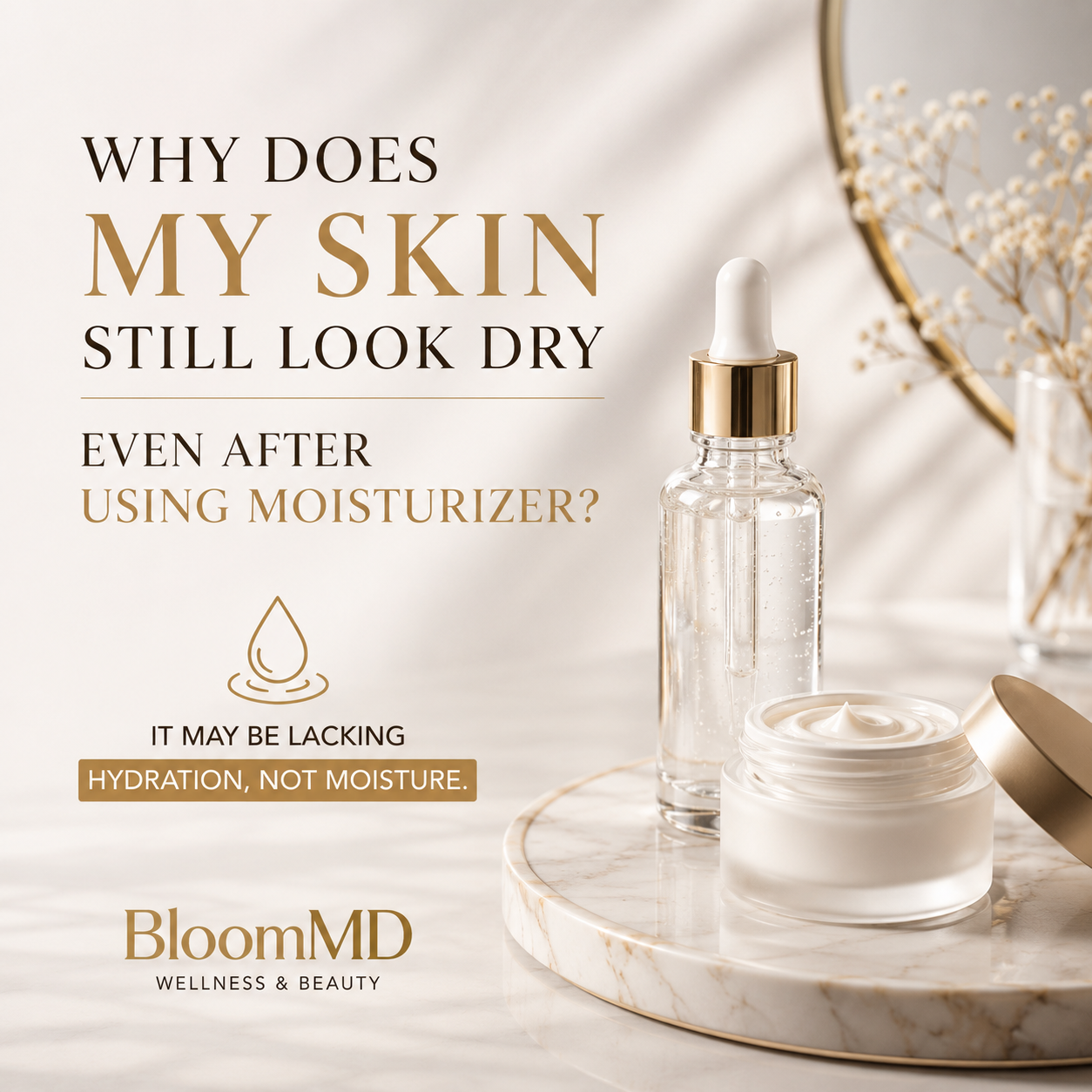 Why Does My Skin Still Look Dry Even After Using Moisturizer?
