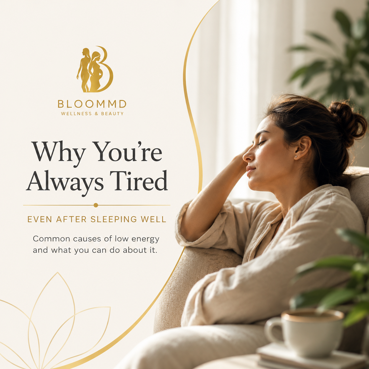 Why You're Always Tired Even After Sleeping Well: Common Causes of Low Energy
