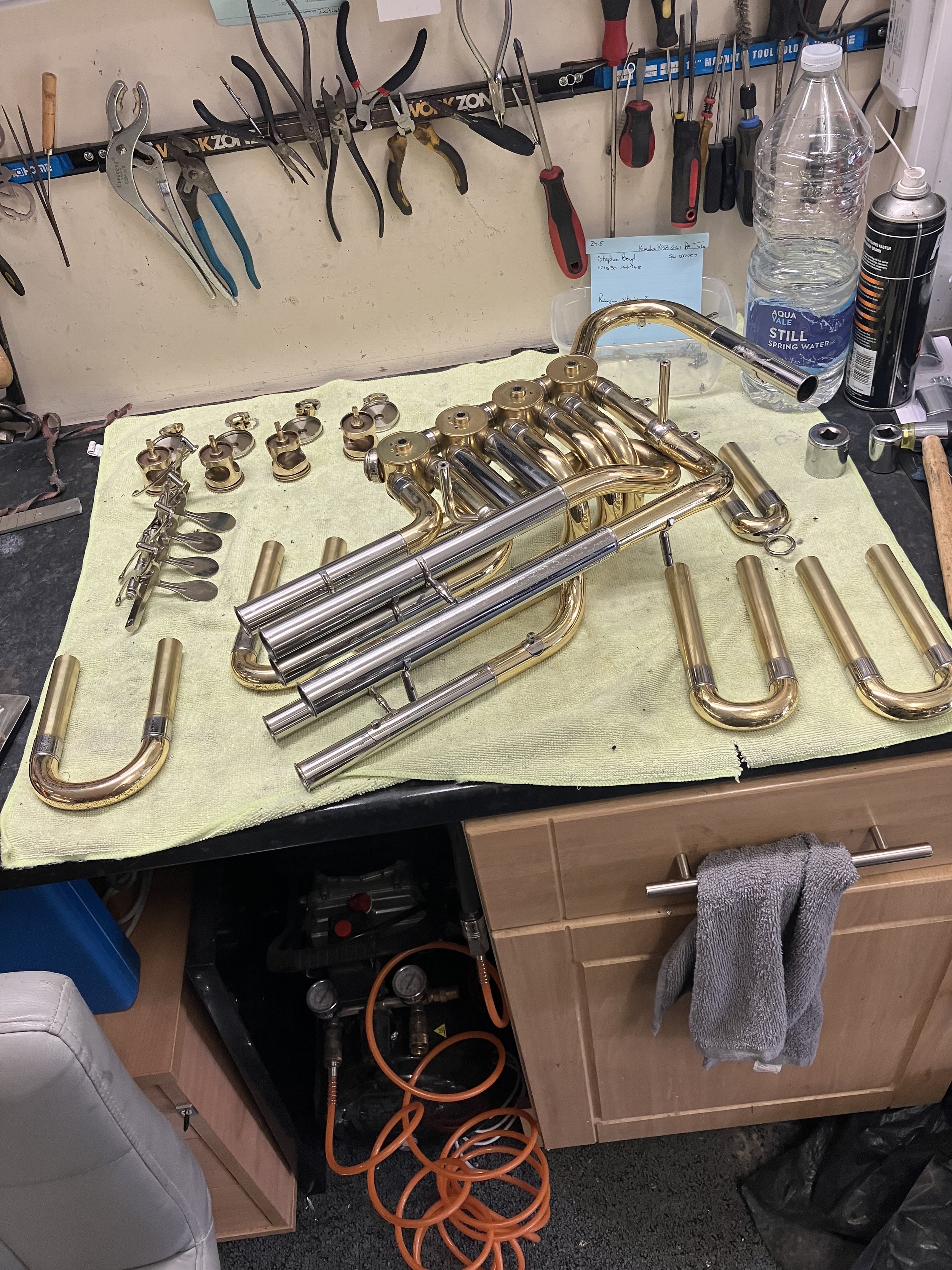 Bb Tuba Valve service