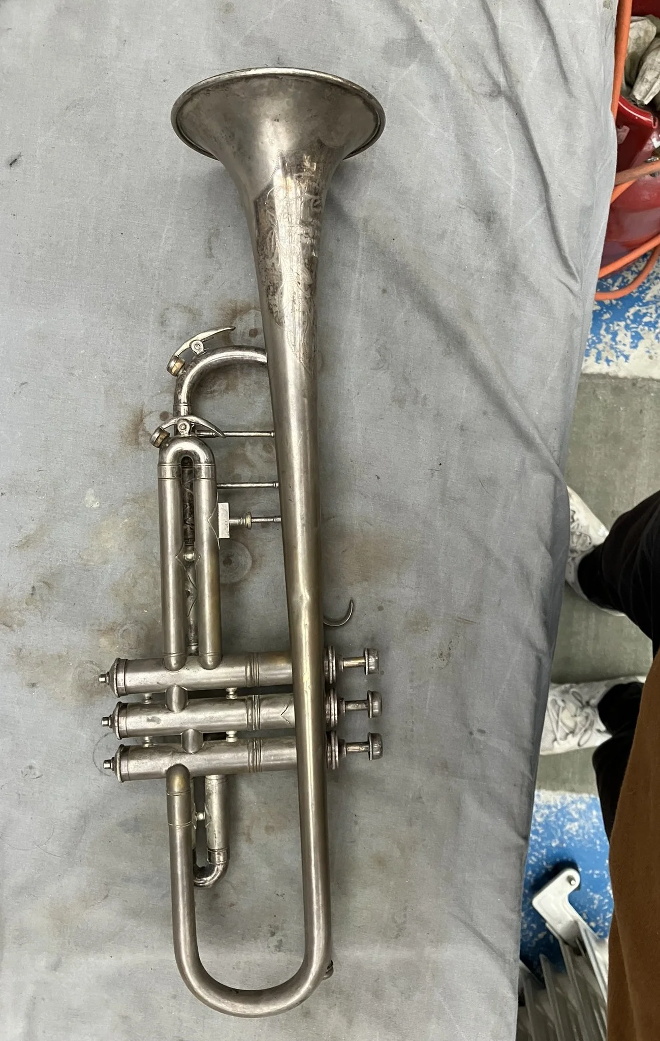 Trumpet dent/polish 01/2024