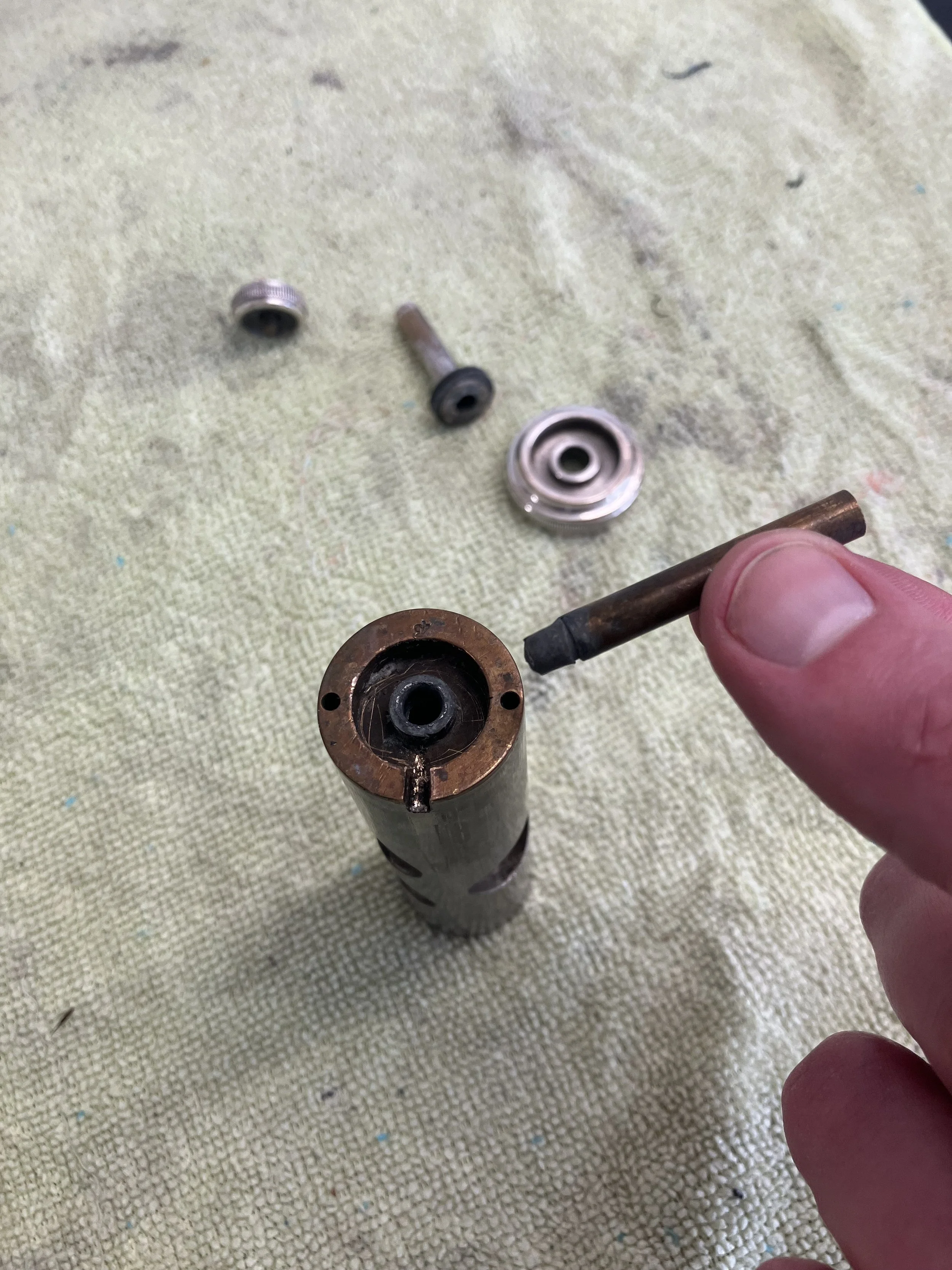 Tuba valve stem solder job 05/2026